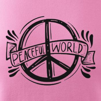 Peaceful world logo
