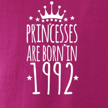 Princesses are born in 1992