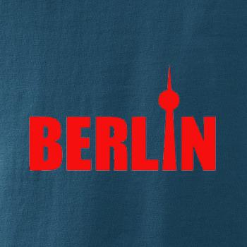 Berlin nápis věž Berliner Fernsehturm