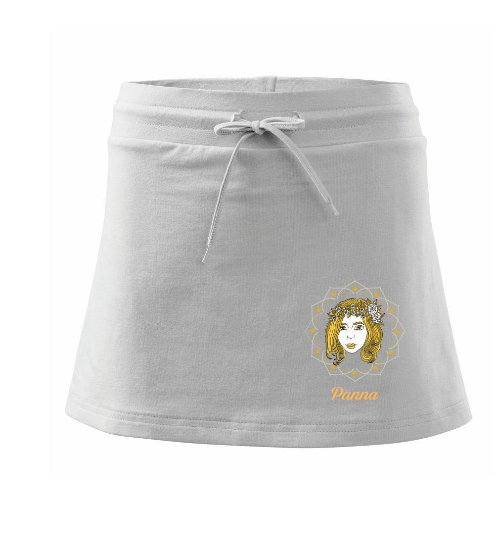 Znamení ženy - Panna CZ (Pecka design) - Sportovní sukně - two in one