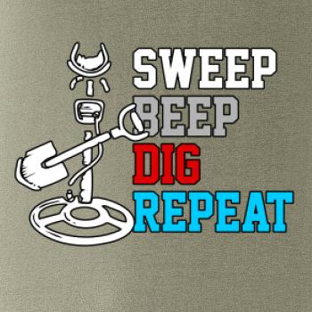 Sweep Beep Dig Repeat Sweep Beep Dig Repeat