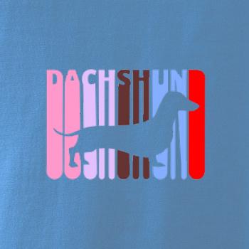 Jezevčík Rozteklý nápis