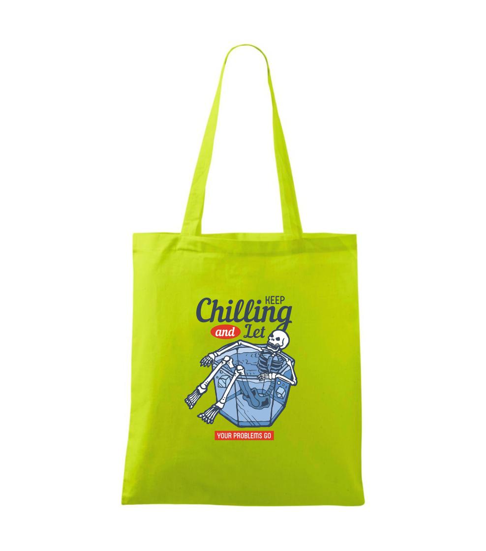 Keep chilling sklenice