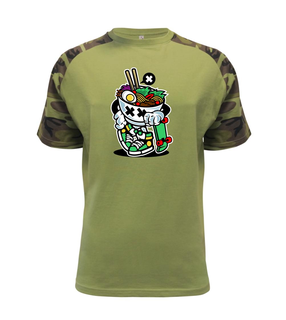 Saláťák na skejtu - Raglan Military
