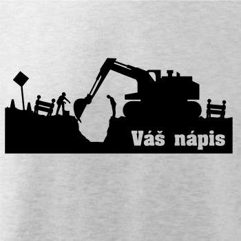 Zemní práce - silueta (váš text)