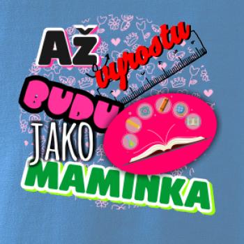 Až vyrostu budu jako maminka - učitelka