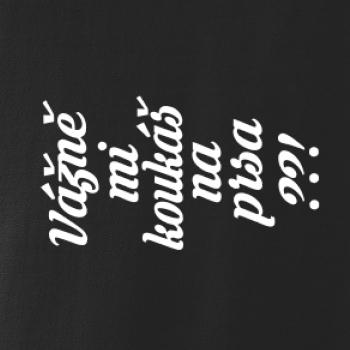 Vážně mi koukáš na prsa?