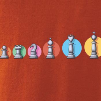 Šachy v řadě barevné