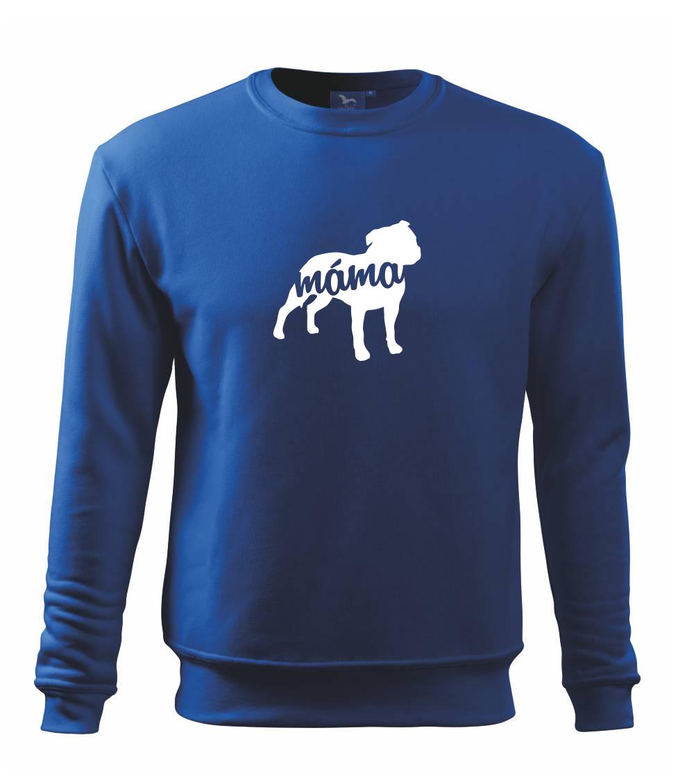 Stafordširský bullteriér máma obrys