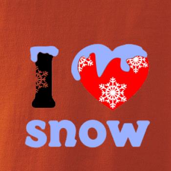 I love snow