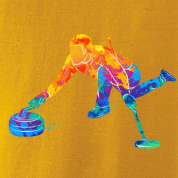 Curling splash Curling splash