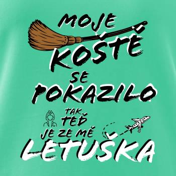 Moje koště se pokazilo - letuška