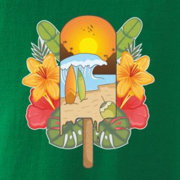 Léto, nanuk, moře, pláž