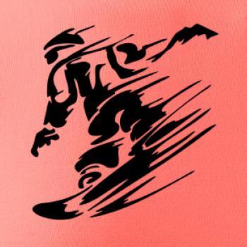 Rychlý snowboardista