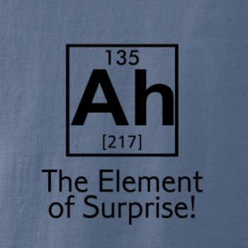 Ah element of surprise
