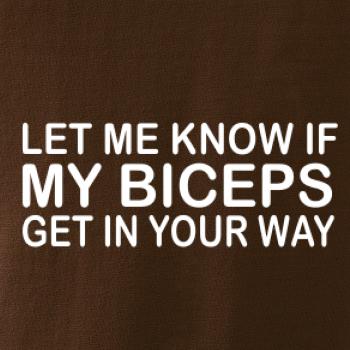 Biceps - svaly v cestě
