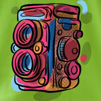 Foťák barevný - dvě čočky