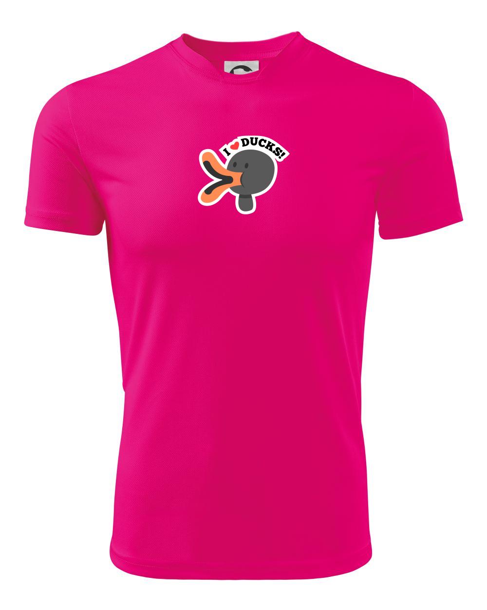 I love ducks - kreslený