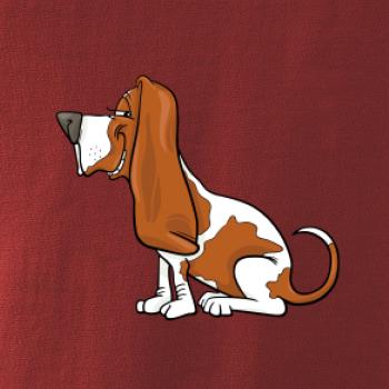 Baset s kulišáckým pohledem