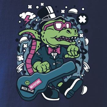 Krokodýl s kytarou