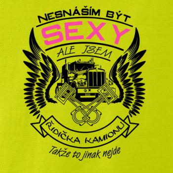 Nesnáším být sexy - řidička kamionu Nesnáším být sexy - řidička kamionu
