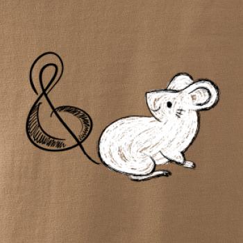 Myš houslový klíč