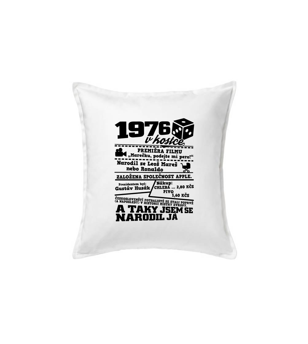 1976 v kostce - Polštář 50x50