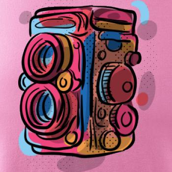 Foťák barevný - dvě čočky