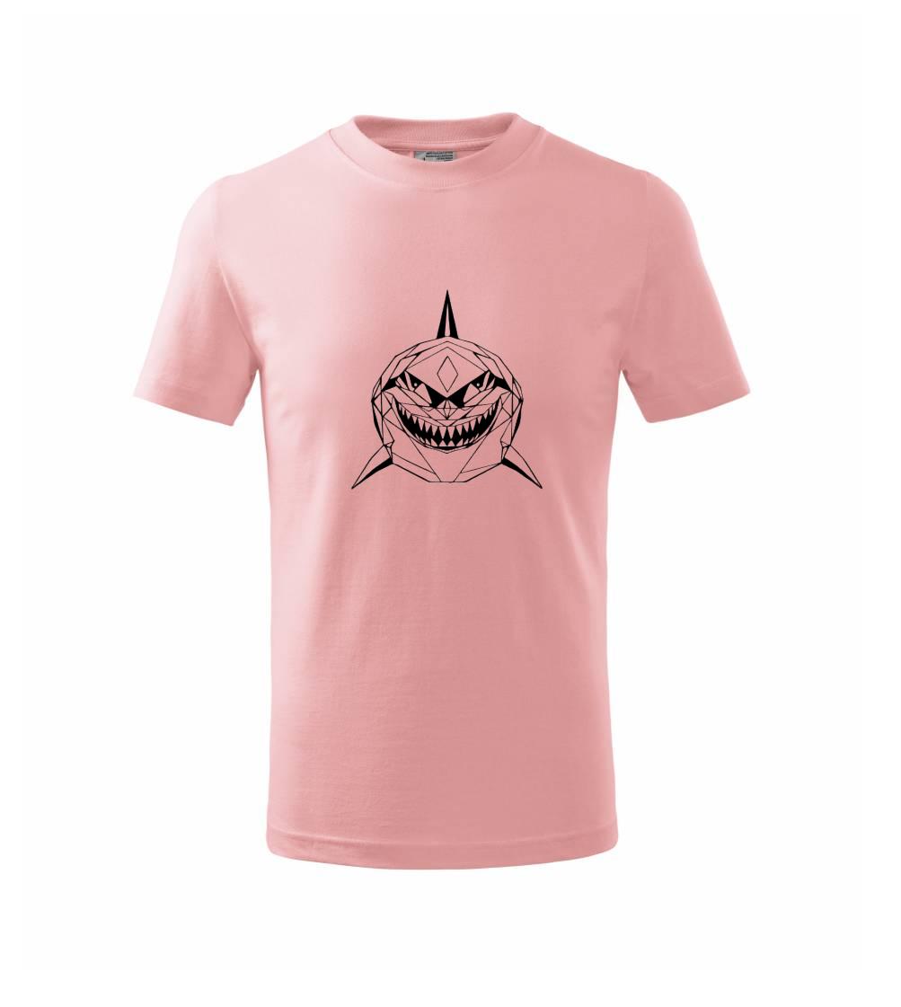 Geometrie - žralok tvář