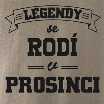Legendy se rodí v prosinci