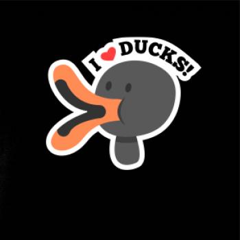 I love ducks - kreslený I love ducks - kreslený