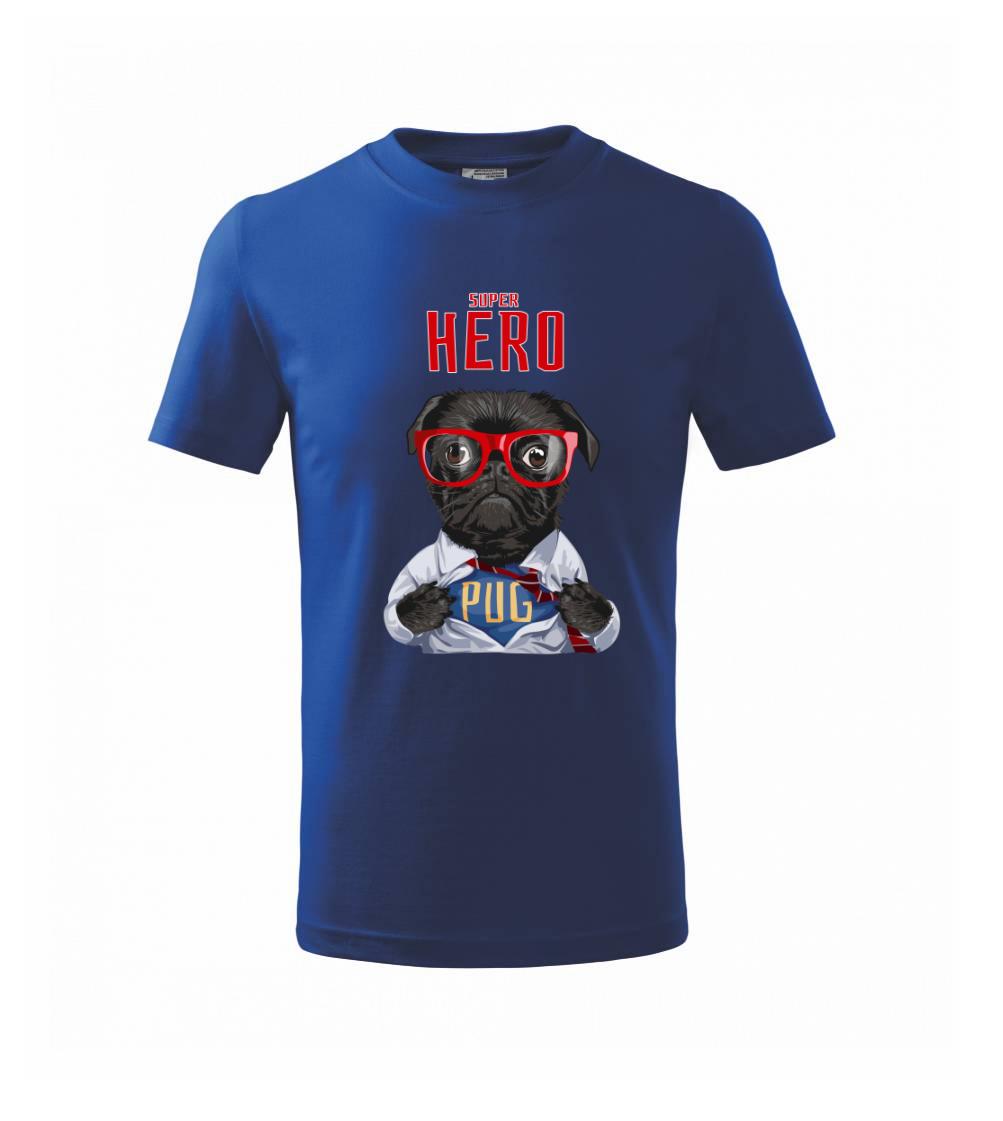 Mops - Pug Superhero