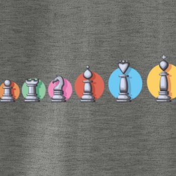 Šachy v řadě barevné