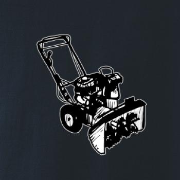 Sněhová fréza kresba