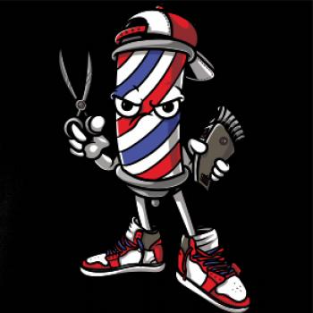 Barber maskot