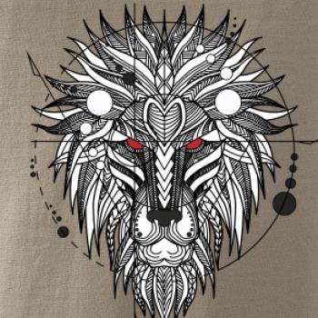 Hlava lva - geometrická