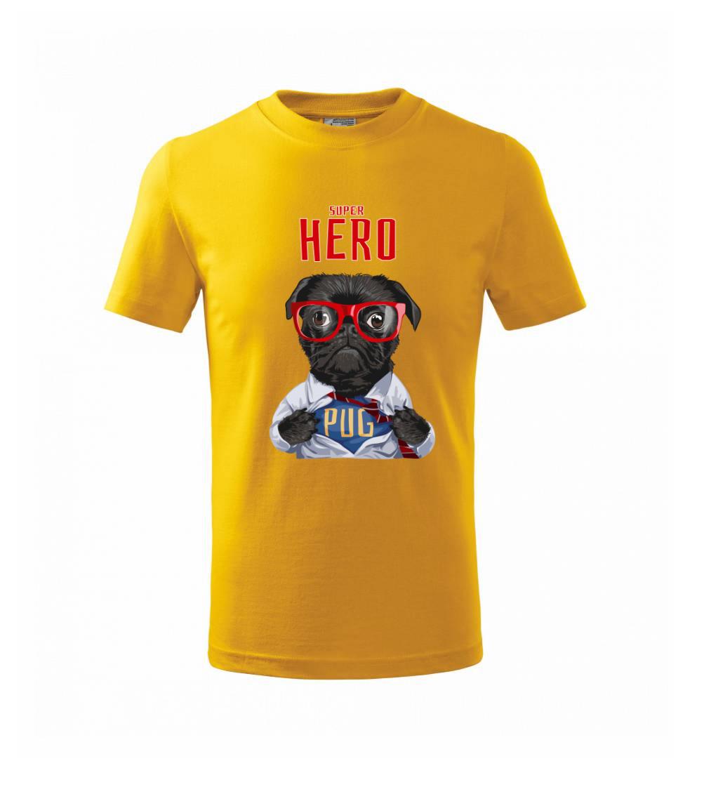 Mops - Pug Superhero