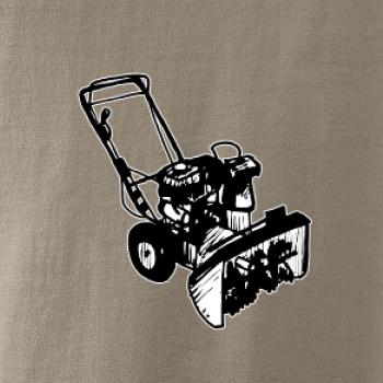 Sněhová fréza kresba