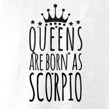 Queens are born as Scorpio - Štír