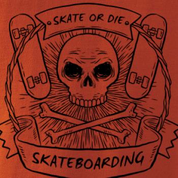 Ride or die skateboarding lebka