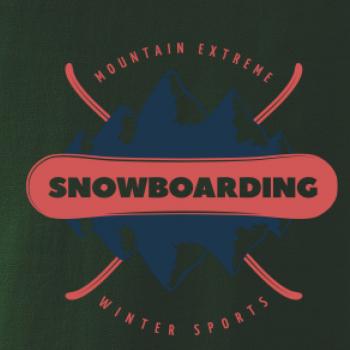 Snowboarding hory extreme