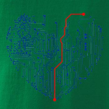 Tištěný spoj srdce
