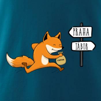 Běží liška k táboru
