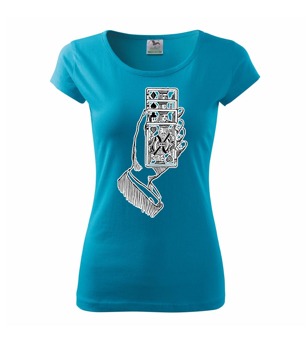 Poker ruka s kartama