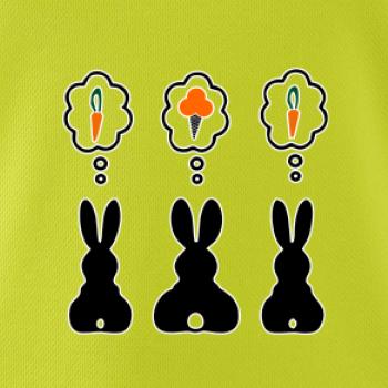 Králici přemýšlí, co by sežrali