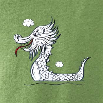 Dračí lodě olejomalba