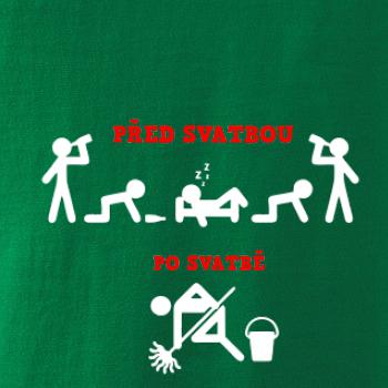 Před a po - svatba párty