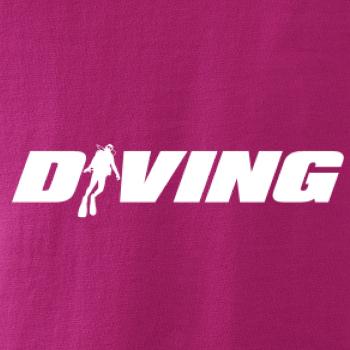 Diving nápis potápěč