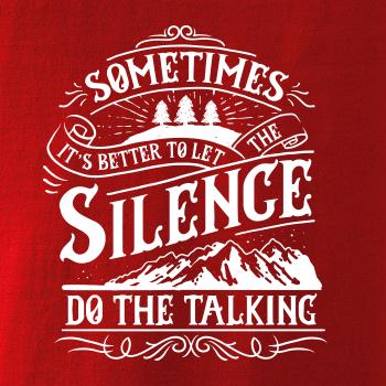 Nature talking about silence