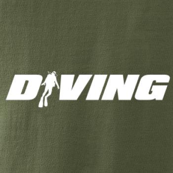 Diving nápis potápěč